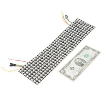 Çevik LED Matris - WS2812B (8x32 Piksel)
