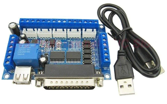 5 Oxlu Mach 3 CNC Motor Sürücüsü