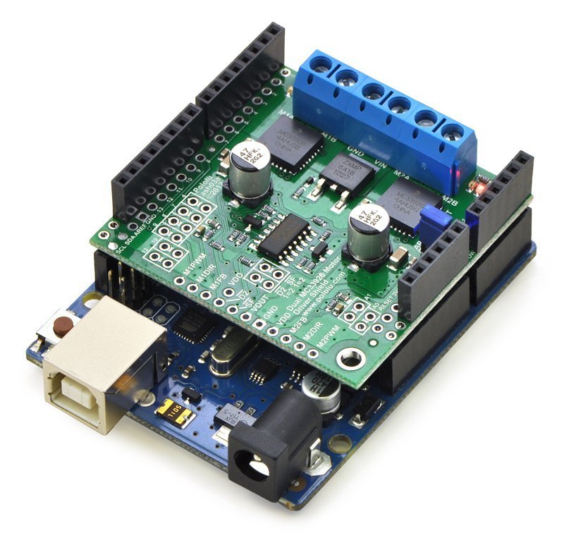MC33926 Arduino- ya Uyğun Motor Sürücü Kartı