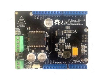 4A Motor Shield - MC33932 Arduino ilə Uyğun Cüt Motor Sürücü Kartı