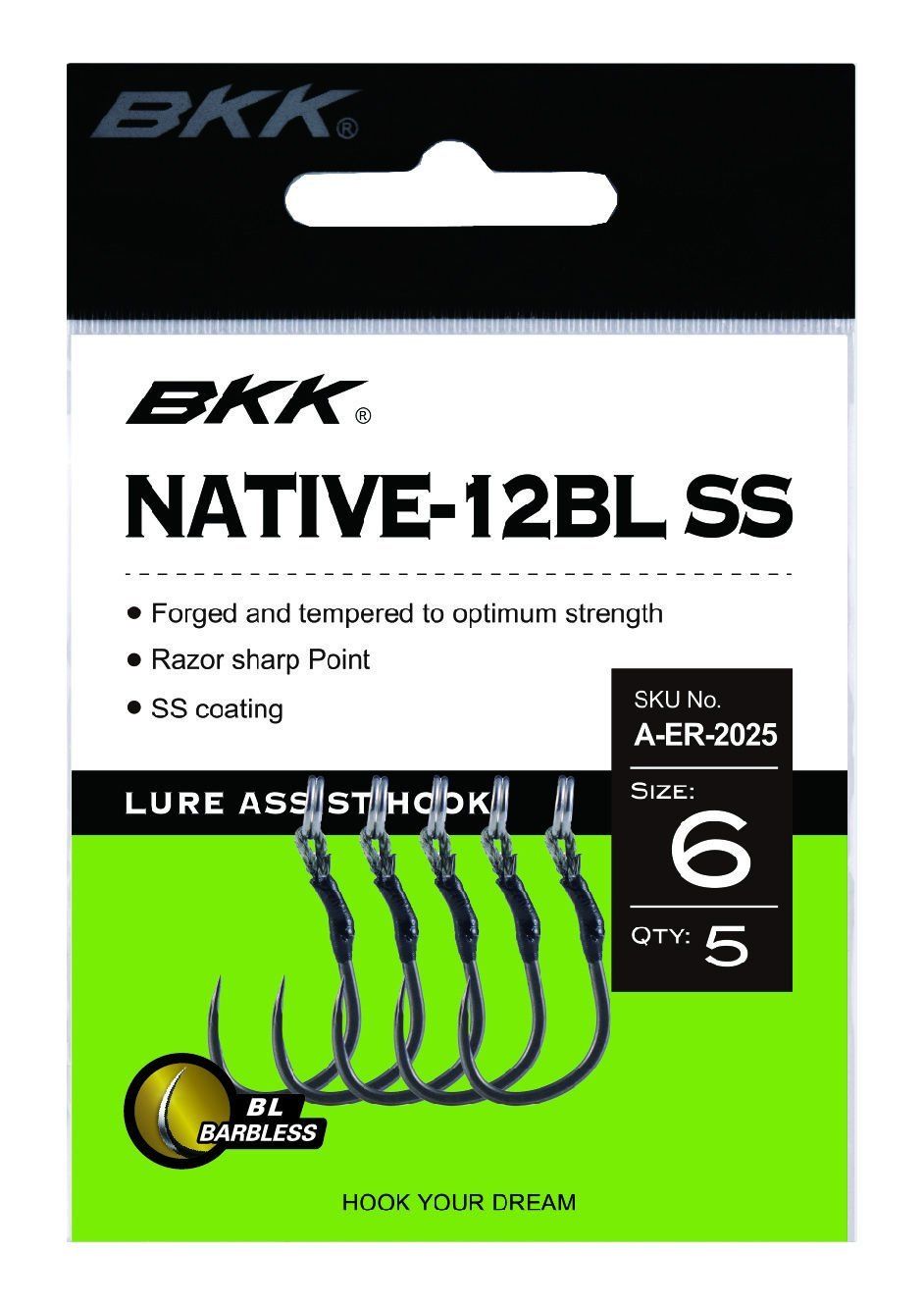 BKK Native-12BL SS İğne