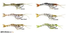 Savage gear TPE Manic Shrimp 6.5 cm 4 gr Suni Yem