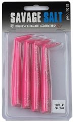 Savage gear Sandeel 10cm 4 Adet 7g 43-Pınk Glıtter Suni Yem