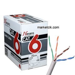 Nexans Cat6 Veri İletişim Data İnternet Kablosu, 305 Metre