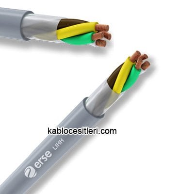 Erse LIHH 4x1,5 Sinyal ve Kontrol Kablosu, 100 Metre