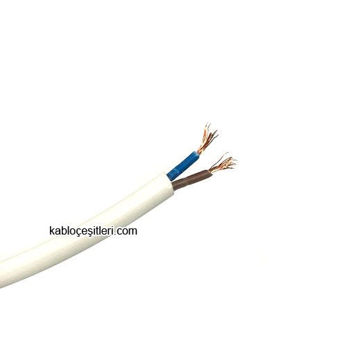 Marketcik 2x0,50mm Fosforlu Yeşil Renk Dekoratif Örgülü Kumaş Kablo, 1 Metre
