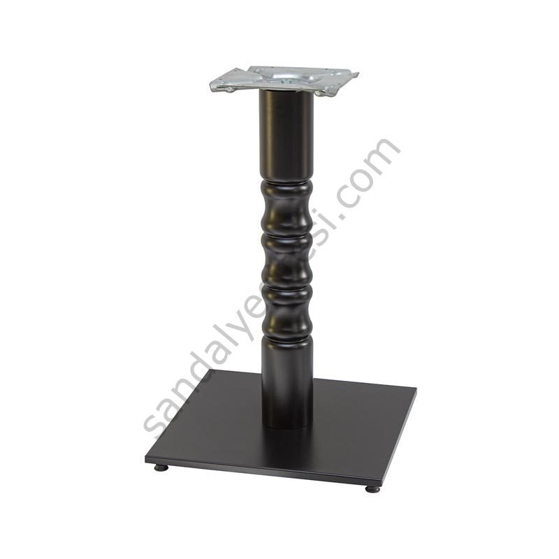 45x45 Boyalı Burgulu Masa Ayağı