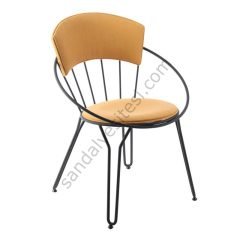 Reyman Metal Sandalye Hardal