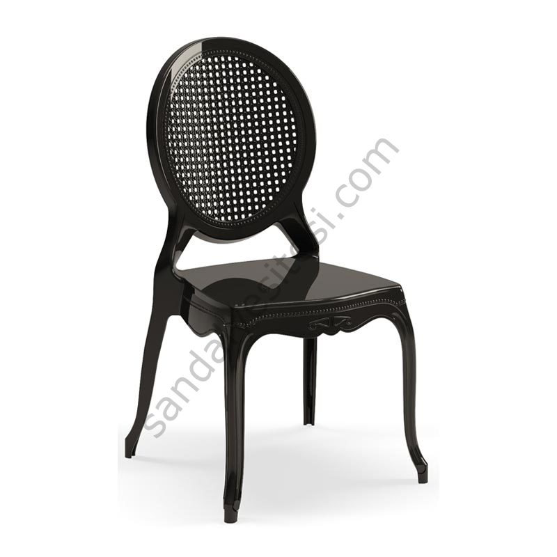 Hanedan Plastik Sandalye Siyah
