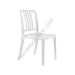 Kamer PP Plastik Sandalye Beyaz