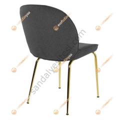 Tyler Gold Ayak Metal Sandalye Antrasit