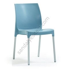 Lermi Alüminyum Ayaklı Plastik Sandalye