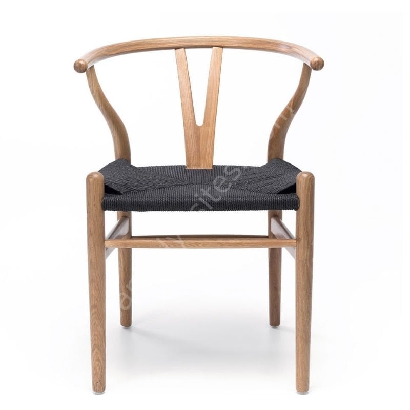 Wishbone Hasırlı Thonet Sandalye Ceviz