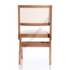 Bonga Hasırlı Ahşap Sandalye