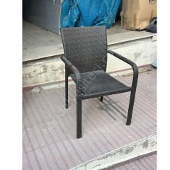 Era Kollu Rattan Sandalye Kahve