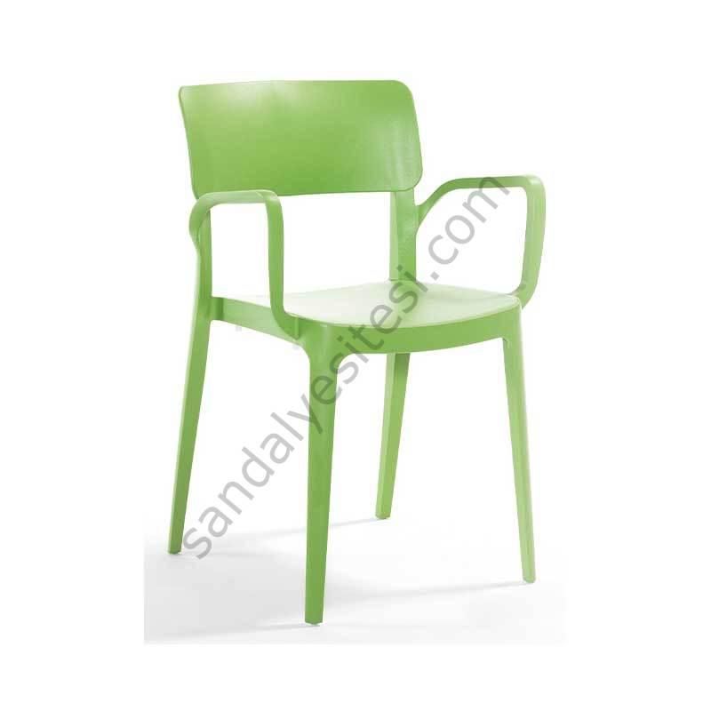 Panor Pp Kollu Sandalye Yeşil