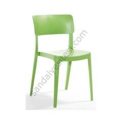 Panor PP Plastik Sandalye Yeşil