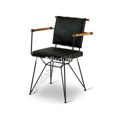 Penyes Metal Sandalye Siyah