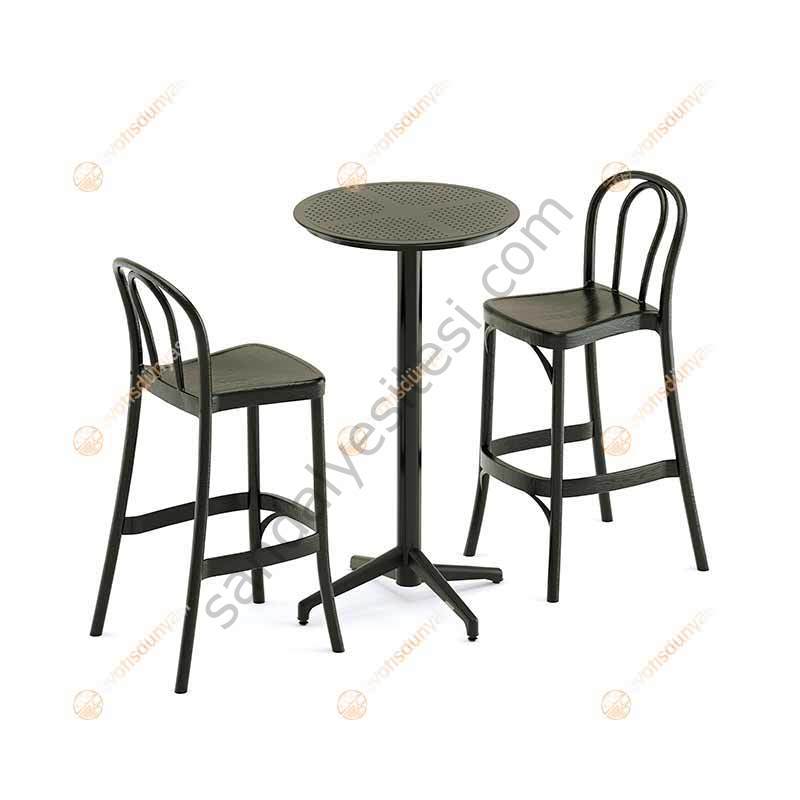 Grenada Katlanır Bistro Masa Takımı