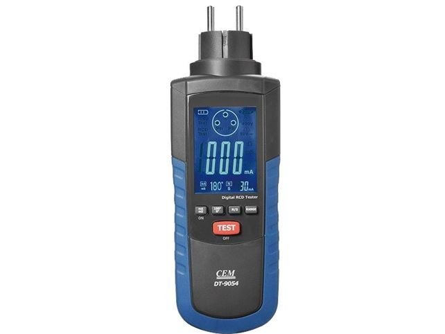 Cem DT-9054 Kaçak Akım Rölesi Rcd Test Cihazı