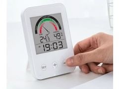 Loyka Dijital Saat, Sıcaklık Ve Nem Göstergesi