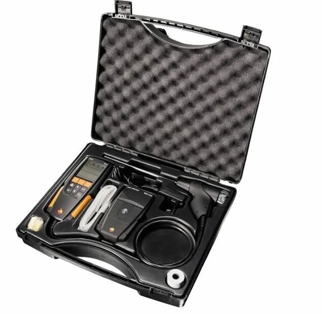 Produktbild von Testo 310 (2. Generation) Standard-Set – Abgasmessgerät Mit Smart-App-Anbindung, Für DIN-konforme Heizungs- & Kesselprüfung