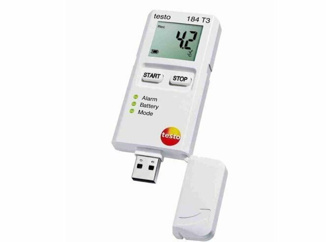 Testo 184 T3 - Nakliye İzleme İçin Sıcaklık Datalogger