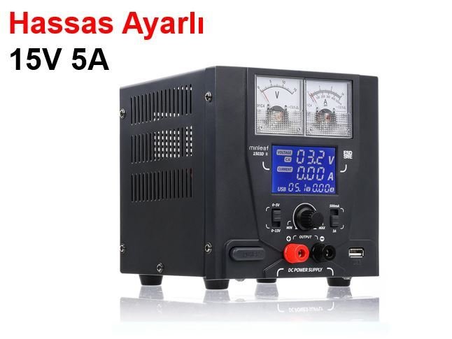 Yihua 1505D 15V 5A Hassas Ayarlı Güç Kaynağı