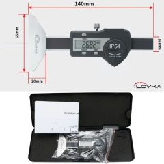Loyka 5114-25 Dijital Lastik Derinlik Kumpası 0-25 mm