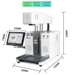 TBK 958C Otomatik Lazer Baskı ve Markalama Makinesi