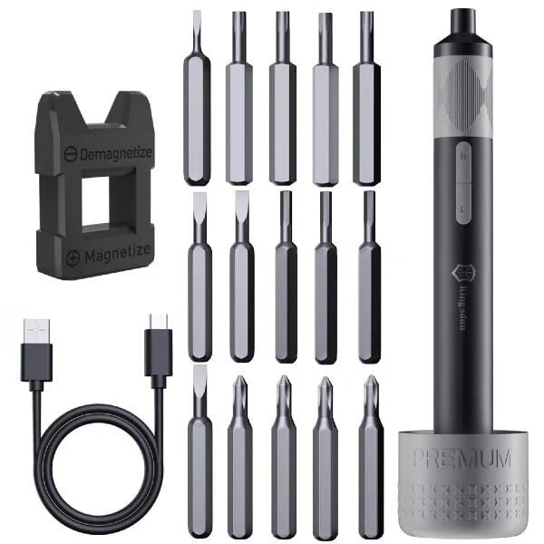 Kingsdun KS-882043 18in1 Şarjlı Tornavida Onarım Seti