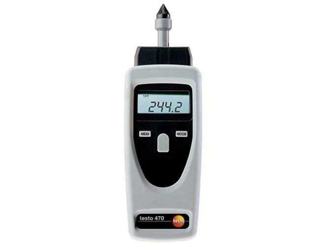 Testo 470 Temaslı Temassız RPM Devir Ölçüm Cihazı