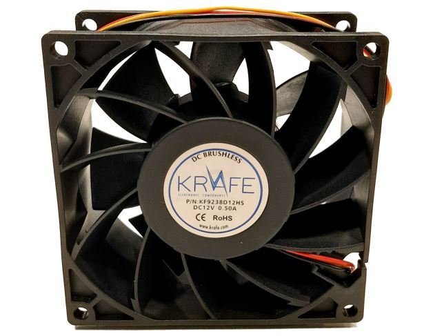 Krafe 92x92x38 12V Dc Rulmanlı Fan