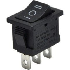3Pin Mini On-Off-On Rocker Switch Anahtar