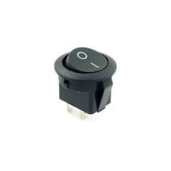 2Pin Yuvarlak On/Off Rocker Switch Anahtar
