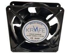 Krafe 120x120x38 220V AC Rulmanlı Fan