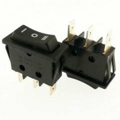 3Pin Dar On-Off-On Yaylı Rocker Switch Anahtar