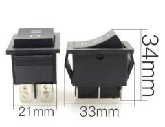 6Pin On-Off-On Geniş Rocker Switch Anahtar