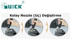 Quick TR1300A 1300W Sıcak Hava İstasyonu