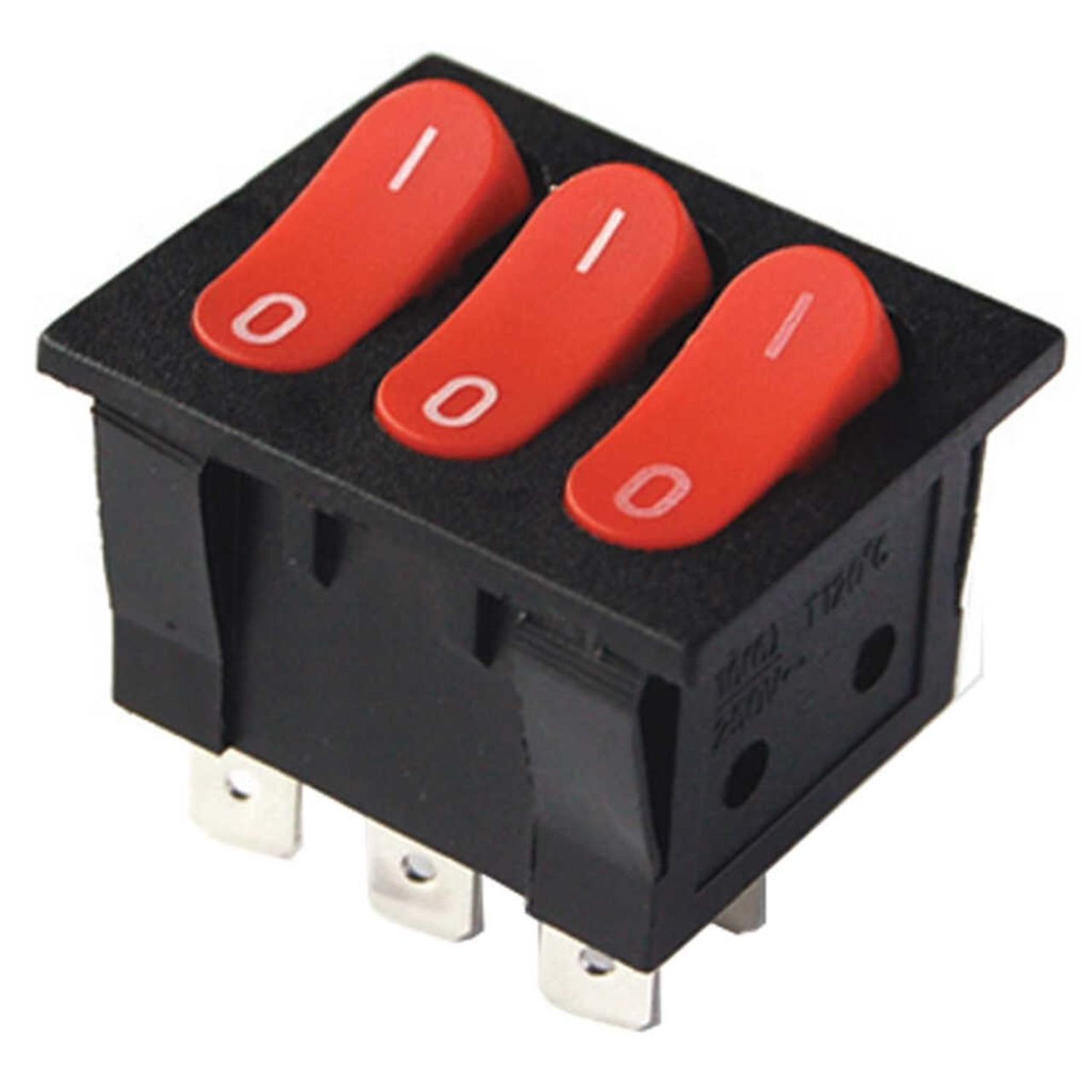 9Pin On-Off Üçlü Rocker Switch Anahtar