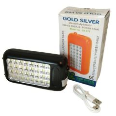 Gold Silver Gs-875 Güneş Enerjili Powerbank Özellikli Işıldak