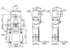 CNTD CSA-021 Ip66 Metal Limit Switch
