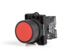 XB2-EA42 Kırmızı 22mm Plastik Yaylı Buton