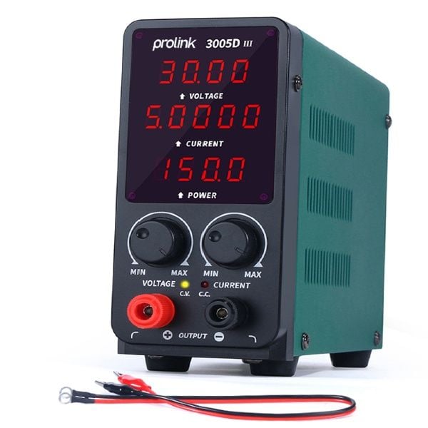 Prolink P-3005D-III 30V 5A Ayarlı Güç Kaynağı