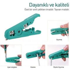 Proskit 6Pk-501 Utp/Stp Kablo Açma Pensesi