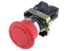 Xb2-Bs542 Metal Kalıcı Çevirmeli Acil Stop Butonu