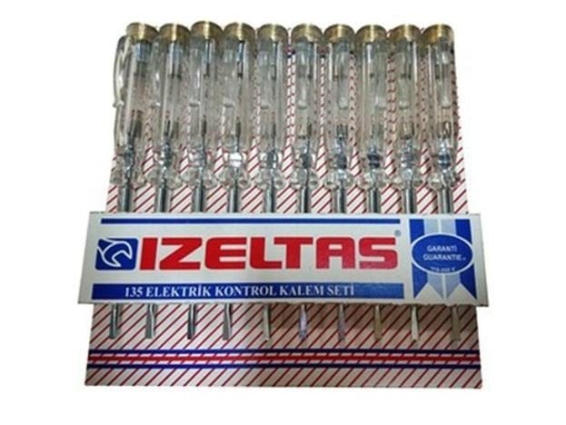 İzeltaş 135mm Elektrik Kontrol Kalemi 10'lu Paket