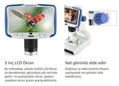 Andonstar AD205 Dijital Hd Öğrenci Mikroskobu