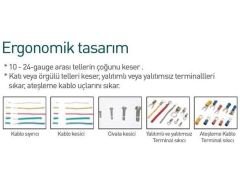 Proskit CP-412G Kablo Soyucu/Sıkma Pensesi