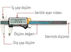 Dasqua 2310-7110 200mm Ip54 Dijital Kumpas